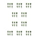 thumbnail image 1 of Advancent 6 piezas refrigerador mensaje pegatina suculenta cactus decorativo notas tablero titular decoración portátil accesorio blanco Blanco 10piezas, 1 of 6