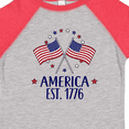 thumbnail image 4 of Inktastic America Est 1776 4th of July Boys or Girls Toddler T-Shirt, 4 of 5