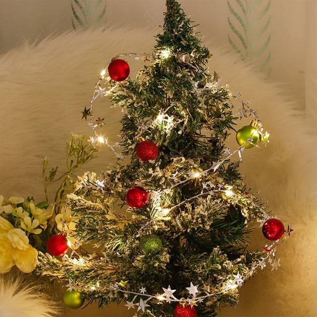 Tranfacy Christmas Ornaments,Christmas Tree Ornaments,Christmas Decorations LED Lights String Decorations Shop Window Hanging Decorations Christmas Tree Decorations Creativeness Gifts