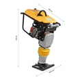thumbnail image 5 of Compactadora de Concreto Gutstark Apisonadora 6.5 Hp, 5 of 5