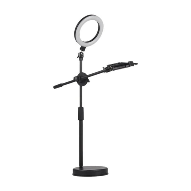Soporte de metal para proyector de cámara, soporte superior para teléfono, soporte superior para cámara para transmisión en vivo Elevable