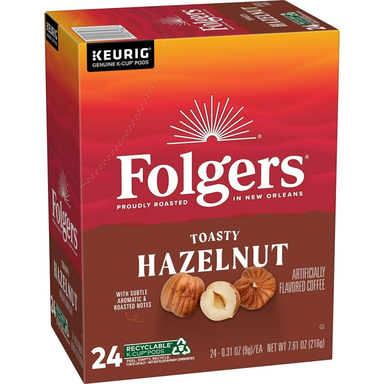 Toasty Hazelnut Coffee K-Cups, 24/Box Toasty Hazelnut Coffee K-Cups, 24/Box