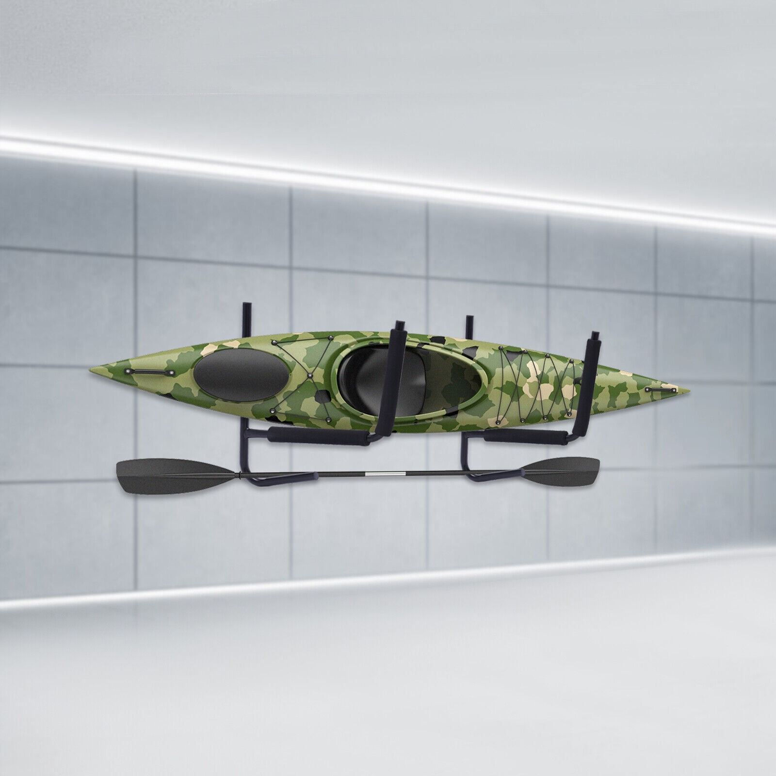 Colorfullrain 2pcs Garage Kayak Storage Hooks Canoe Rack Boat