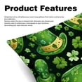 thumbnail image 2 of Saint Patrick's Day Covers Set of 2 - Available in 16x16, 18x18, 20x20 Inches with Unique Patterns - for Home Decor, Throw Pillow Inserts, Pillow Inserts, Bed Pillow - Ideal for All Occasions!, 2 of 6
