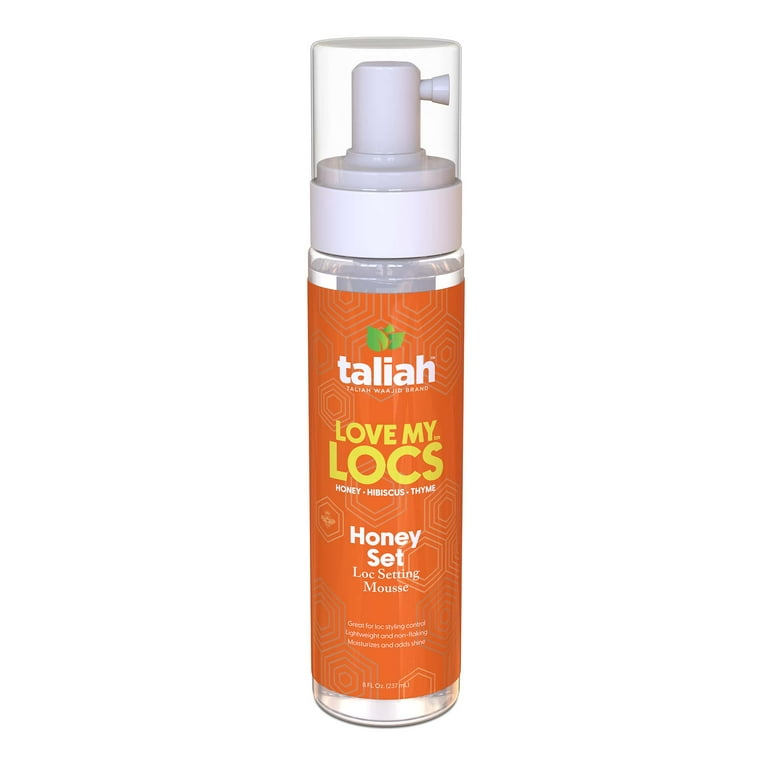 TALIAH WAAJID Love My Locs Honey Set Loc Setting Mousse (8oz) TALIAH WAAJID Love My Locs Honey Set Loc Setting Mousse (8oz)
