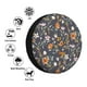 thumbnail image 4 of Fotbe Wildflowers Funda de Llanta de Repuesto con Estampado, Engrosada, Ajuste Universal para Jeep, Remolque, RV, SUV, Camión-14 inch, 4 of 6