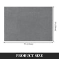 thumbnail image 3 of 5'x 7' Geometric Gray Area Rug Washable, Durable Non-Slip Indoor Carpet with Soft High-Low Pile, Fluffy Floor Rugs for Living Room, Bedroom, Home Office Décor, 3 of 16