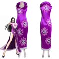 thumbnail image 1 of Anime One Piece Boa Hancock Cosplay Costume Dress Outfits Halloween Carnival Suit, 1 of 5
