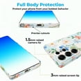 thumbnail image 4 of SKLYDDI Funda para Galaxy S25 Ultra Diseño Floral Azul y Blanco, 4 of 7