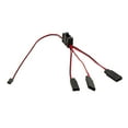 thumbnail image 2 of Extension JR Plug 1 Male to 3 Female Servo Y Harness Extension Cable Wire Lead, RC 4 Pin Servo Extension Y Splitter Cable Cord, 2 of 4