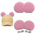 thumbnail image 1 of Orejas de ratón magnéticas ZIYIZE para gorra, accesorio para colocar, rosa, 1 of 7