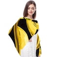 thumbnail image 4 of Banana Light and Breathable Chiffon Yarn Silk Scarf - Translucent 180*73 Size for Women, 4 of 6