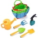 thumbnail image 1 of Pack/6Pcs Sand Castle Toy Outdoor Gardening Tool Bag Sandpit Toy with Shovel, 1 of 5