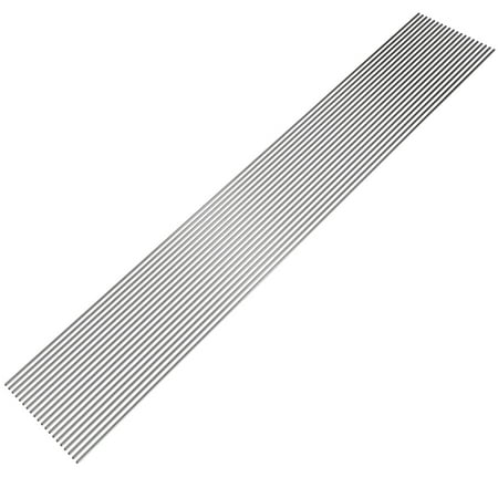 

Tickas 20PCS Low Aluminum Welding Wire 2mm*500mm Al-Mg Soldering Rod No Need Solder Powder
