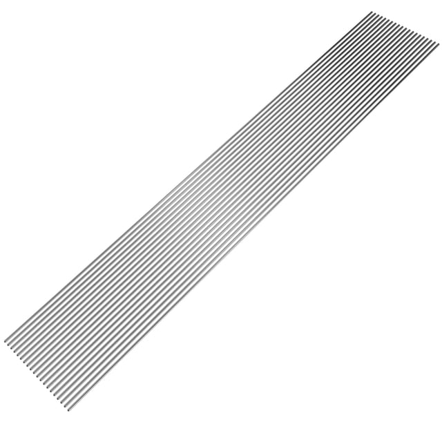 Alambre De Soldadura De Aluminio De 20Pcs De Baja Temperatura Con Núcleo De Flujo 2 Mm * 50 Meterk Alambre de Aluminio