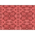 thumbnail image 1 of Ahgly Company Machine Washable Indoor Rectangle Transitional Red Area Rugs, 2' x 4', 1 of 7