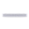 thumbnail image 2 of 1/10 CT Princess Cut Natural White Diamond Stackable Engagement Band Ring In 14K White Gold Plated 925 Sterling Silver (Color: I-J, Clarity: I2-I3, 0.10 Cttw) -7, 2 of 7