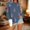 Navy, variant on ‌FDGIU Trendy 2025 Women's Xmas Sweater – Funny Print Long Sleeve Pullover, Winter Casual Tunic‌