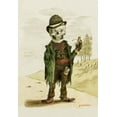 thumbnail image 2 of Frusius 11x14 White Modern Wood Framed Museum Art Print Titled - Death Works for Food, 2 of 4