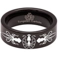 thumbnail image 5 of Squid Tungsten Carbide Ring, 5 of 9
