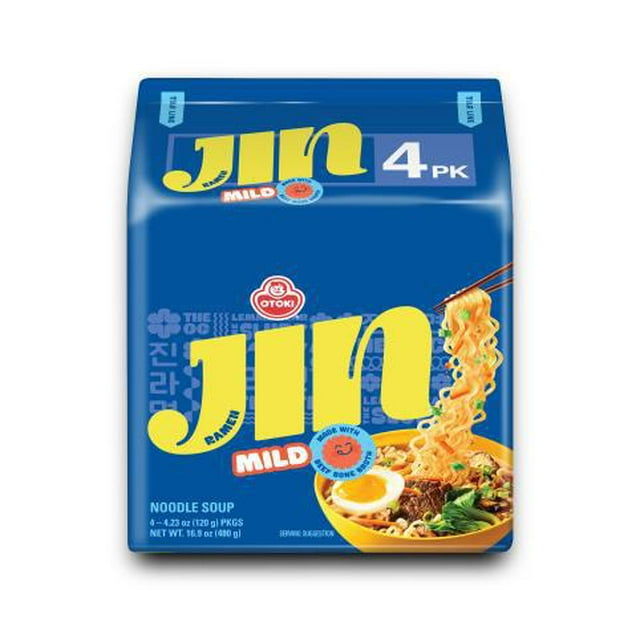 Ottogi Jin Ramen Mild Multipack 4 Pack