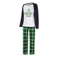 thumbnail image 6 of iHapHap Matching Family Christmas Pajamas Green Plaid Family Sleepwear Set, 2-3T-Kid, 6 of 6