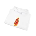 thumbnail image 3 of Devil Boy World Industries Skateboard 2000s Vintage Classic Rare Hoodie Print - 5XL / White, 3 of 5