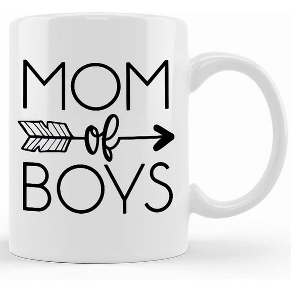 Mom Of Boys Mug, Mom Of Boys, Mom Mug, Mug For Mom, Gift For Mom, Mom Gift, Mother's Day Gift, Coffee Lover, Coffee Mug For Mom, Boy Mom, Ceramic Novelty Coffee Mug, Tea Cup, Gift Presen