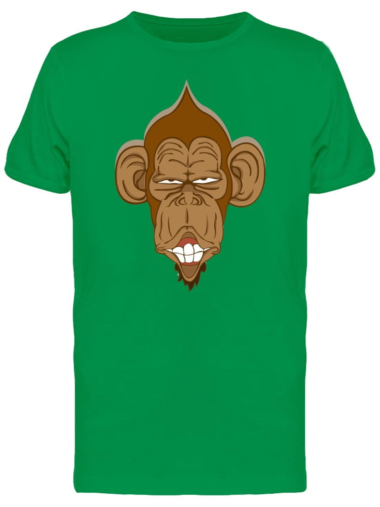 funny monkey face t shirt