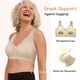 thumbnail image 5 of Sujetador sin costuras para mamá de mediana edad con botones delanteros, ropa interior cómoda para mujeres de mediana edad y mayores, ropa interior fina de talla grande, 5 of 5