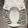 Funda para asiento de inodoro lavable y reutilizable, almohadilla calefactable para asiento de inodoro, fácil instalación, se adapta a todos los asientos de inodoro, decoración para el baño.