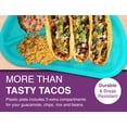 thumbnail image 4 of Taco Plate Arrow Home Products Fiesta, paquete de 4 con 3 soportes, 4 of 9