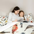 thumbnail image 5 of Homewish Wild Cardinal Bird Bedding Comforter Set,Flying Animal Twin Comforter Sets,Multicolor Birds Bedding Set For Bots Girls,Ultra Soft Home Decor,2-Piece, 5 of 8