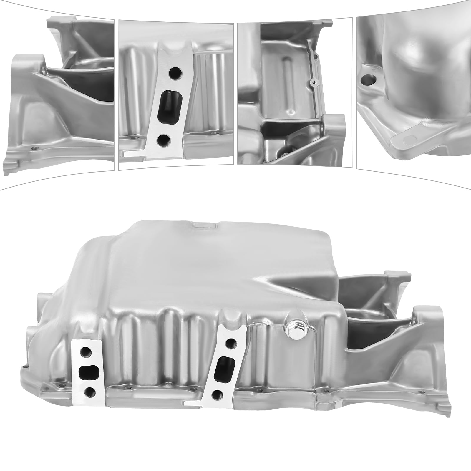 Wildnix Engine Oil Pan Gasket for 2007-2011 Honda CRV, OEM 11200REZA00, Aluminum, Direct Replacement, High Pressure Die-Casting