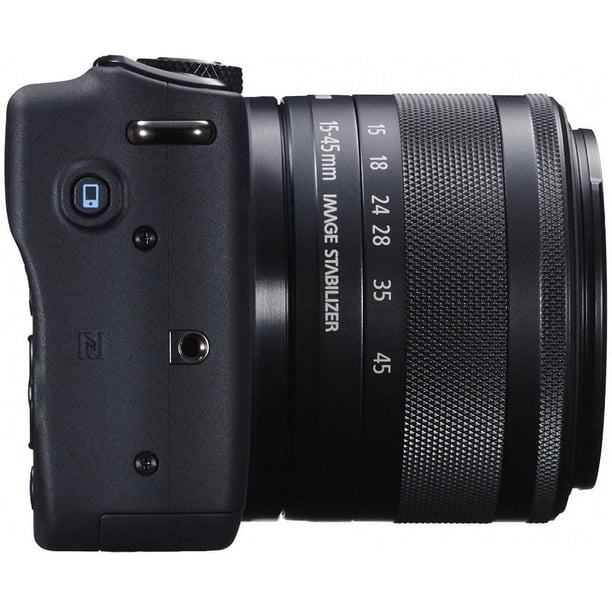Lens Canon E0s M10 Canon EOS M10 Digital Camera Black W/ EF-M 15-45mm