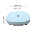 thumbnail image 2 of Round Water-receiving Chassis Move The Pallet Removable Plastic Garden Supplies Flower Pot Bottom Support With Brake, 2 of 6