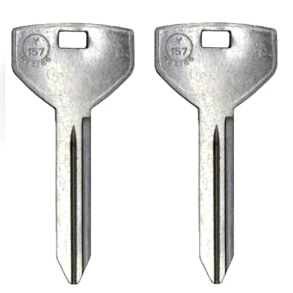SET OF 2 Y157 / CHR-14 / P1794 Chrysler Dodge Jeep JMA Metal Key Blank