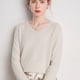 thumbnail image 2 of Sueter De Mujer Moda Sweater Dama Cuello V Abrigo Ligero LOLE  Sueter, 2 of 3