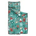 thumbnail image 2 of Green Christmas Baking Pattern Toddler Nap Mats for Kids Preschool,50"x20" Sleeping Mat Bag or Kids,Toddler Sleeping Bag,Toddler Nap Mat or Daycare, 2 of 6