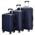 thumbnail image 3 of Cotinse Luggage Set Suitcase,3-In-1 Multifunctional Large Capacity Traveling Storage Suitcase Luggage Set,Navy Blue, 3 of 8