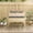 Natural + Wood, variant on 2-Tier Elevated Wood Planter Box for Backyard Patio, 34x34x28 Natural Raised Garden Bed for Vegetables Herbs and Flowers