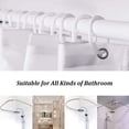 thumbnail image 5 of Christmas Shower Curtain Kids Bathroom Halloween Decor with 12 Curtain Hooks for Bathroom, Waterproof 71 x 71 inch (SC-09), 5 of 5