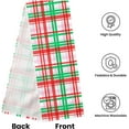 thumbnail image 3 of Christmas Table Runner Red Green Buffalo Check Plaid Table Runner Seasonal Fall Winter Xmas Holiday Dresser Scarves Decorations for Indoor Outdoor Kitchen Dining Wedding Party 13 x 72 Inch, 3 of 7