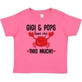 thumbnail image 3 of Inktastic Gigi and Pops Love Me Grandchild Boys or Girls Baby T-Shirt, 3 of 5