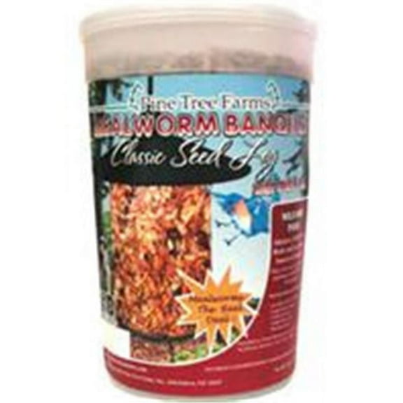 Pine Tree Farms Mealworm Banquet Seed Log, 1.75 lbs., 12 Pk.