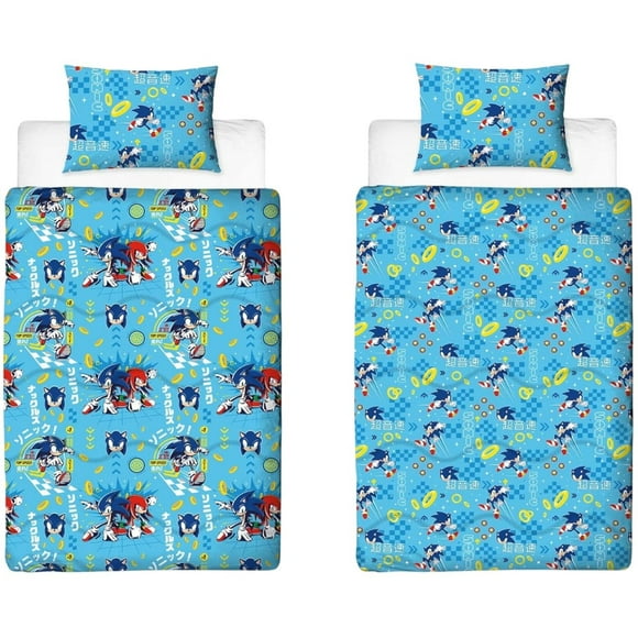 Sonic The Hedgehog Reversible Duvet Set