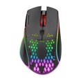 thumbnail image 1 of Ratón inalámbrico para juegos de nido de abeja recargable con luz RGB/clic silencioso/DPI ajustable, ratón óptico para juegos para ordenador portátil kaili Sencillez, 1 of 5