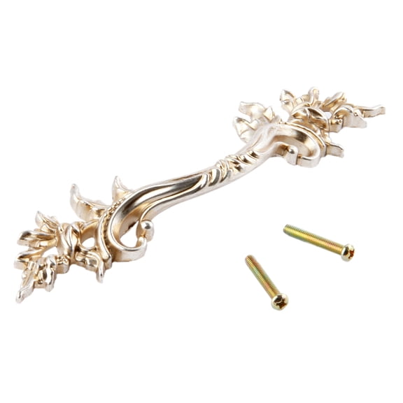 Vintage Handle Cabinet Drawer Wardrobe Cupboard Door Knobs Zinc Alloy Pulls 76mm 168mm Silver/Bronze/Gold screws Europe style
