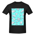 thumbnail image 4 of Bingfone Seashell And Starfish Men'S Loose Fit Short-Sleeve Pocket T-Shirt, 4 of 7