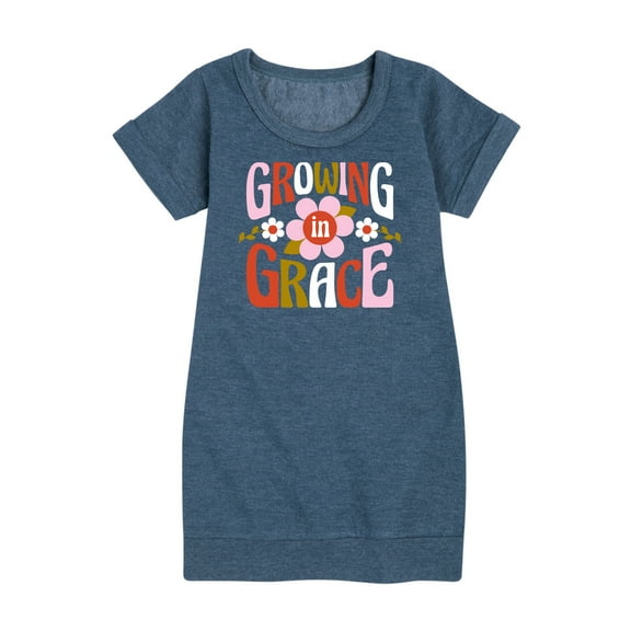 Instant Message - Growing In Grace - Toddler & Youth Girls Fleece Dress